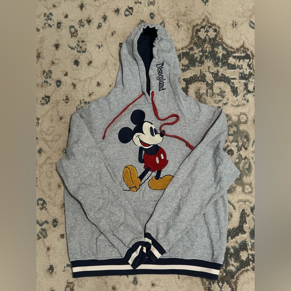 Disney Gray and Red Mickey Mouse Jacket
